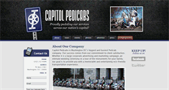 Desktop Screenshot of capitolpedicabs.com